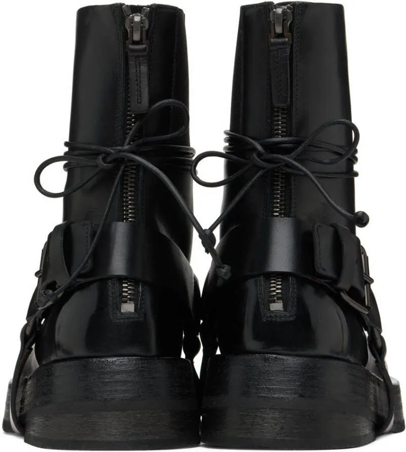 Marsèll Black Musona Ankle Boots