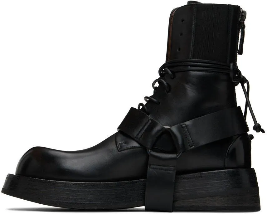 Marsèll Black Musona Ankle Boots