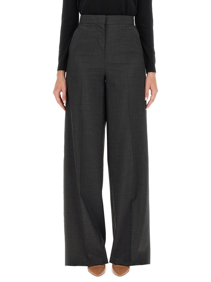 Max Mara wool wide leg pants