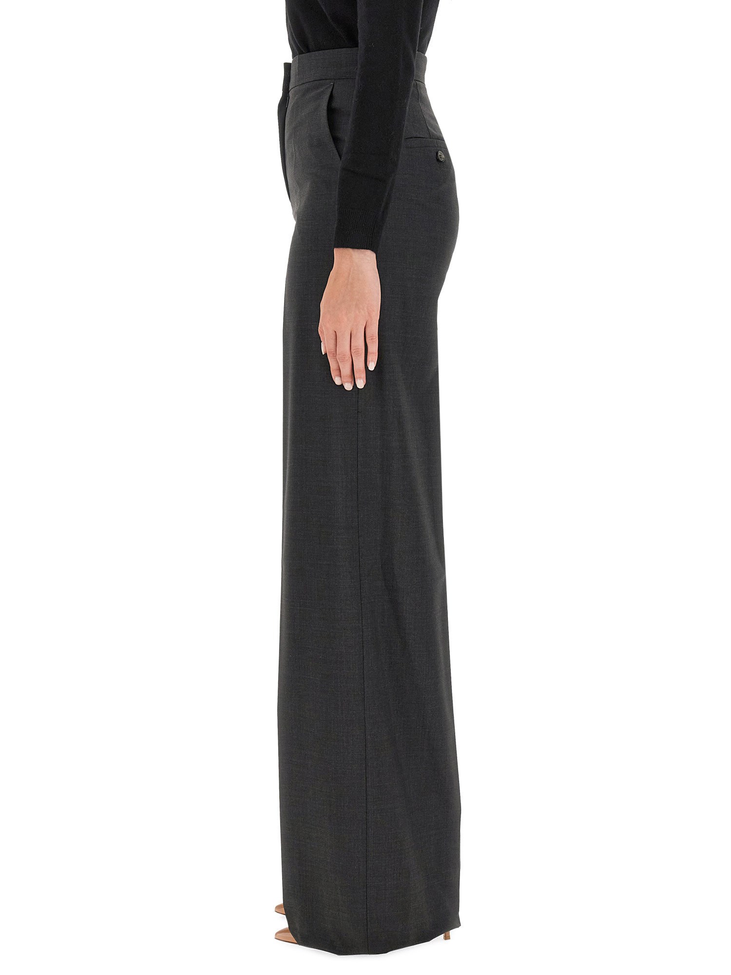 Max Mara wool wide leg pants