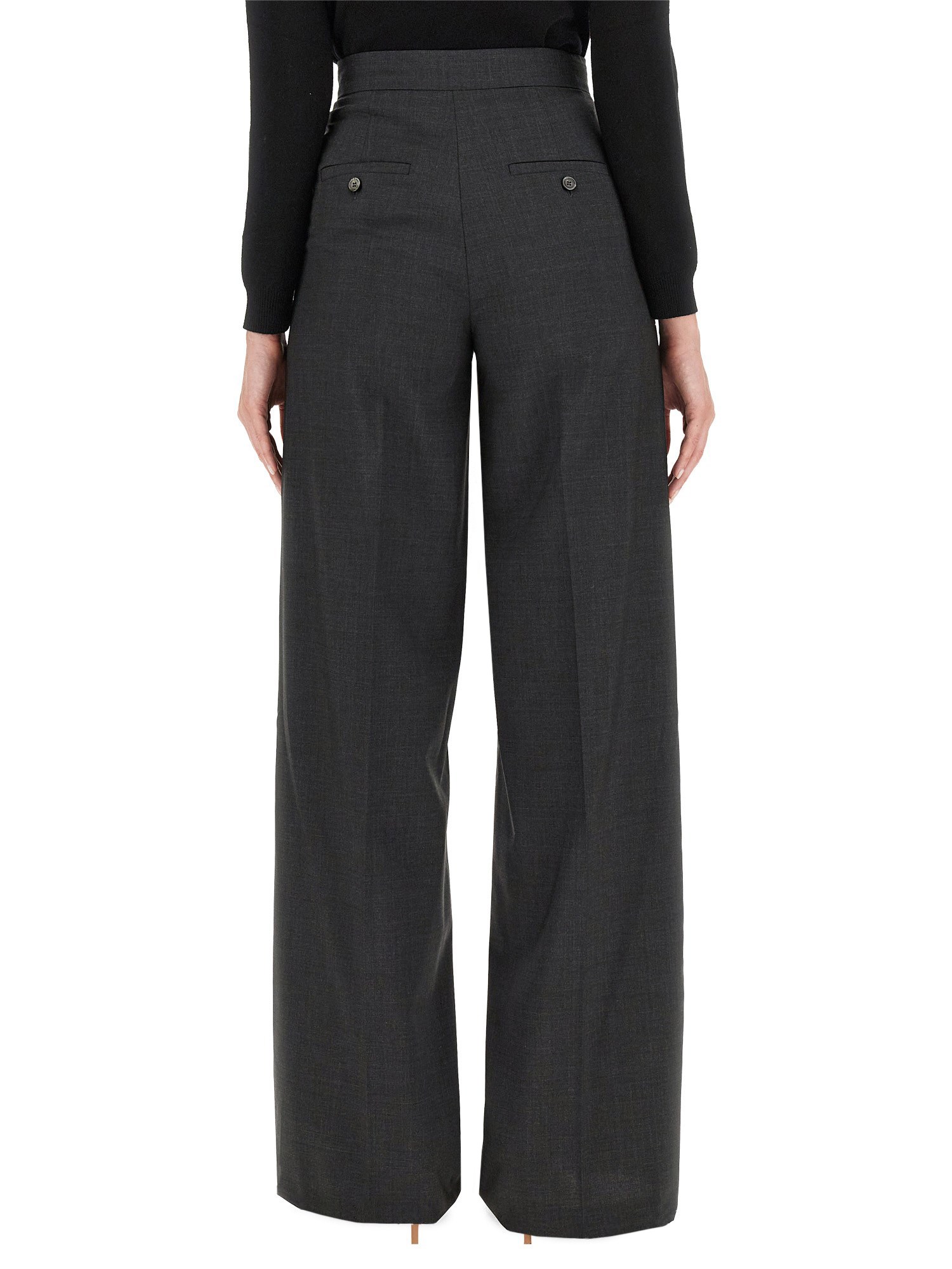 Max Mara wool wide leg pants