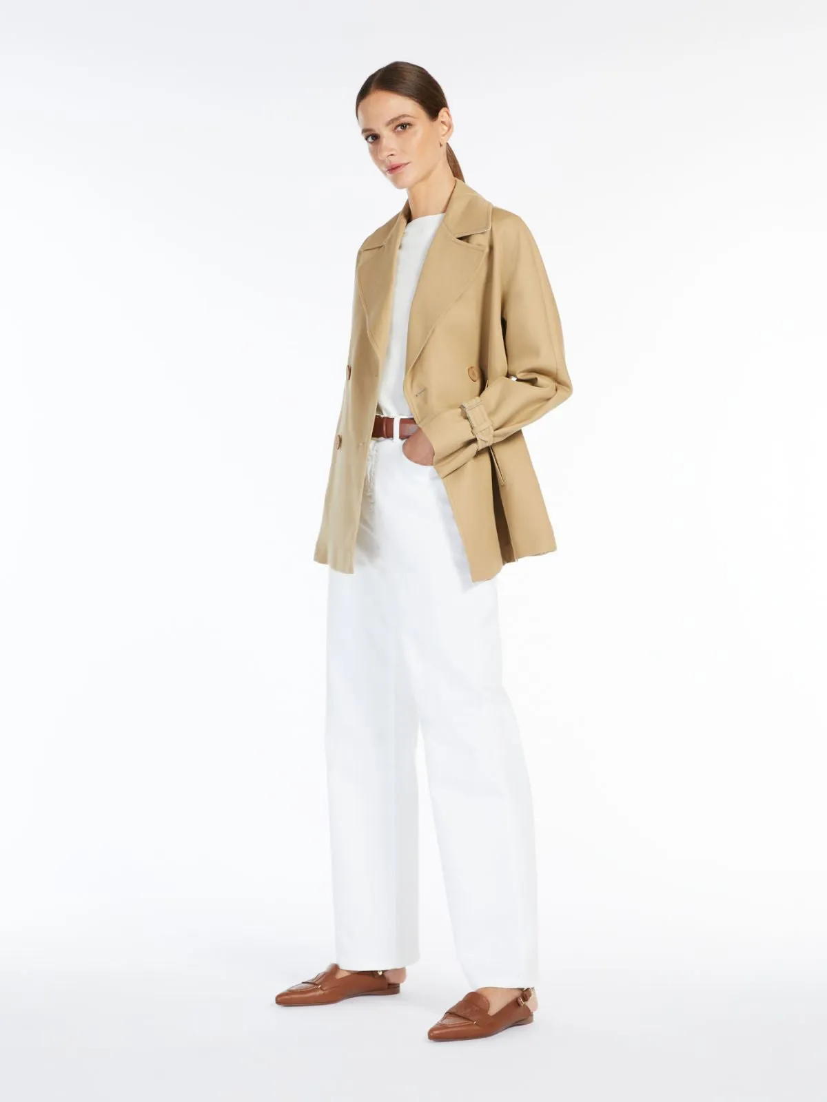 MaxMara trench coat.