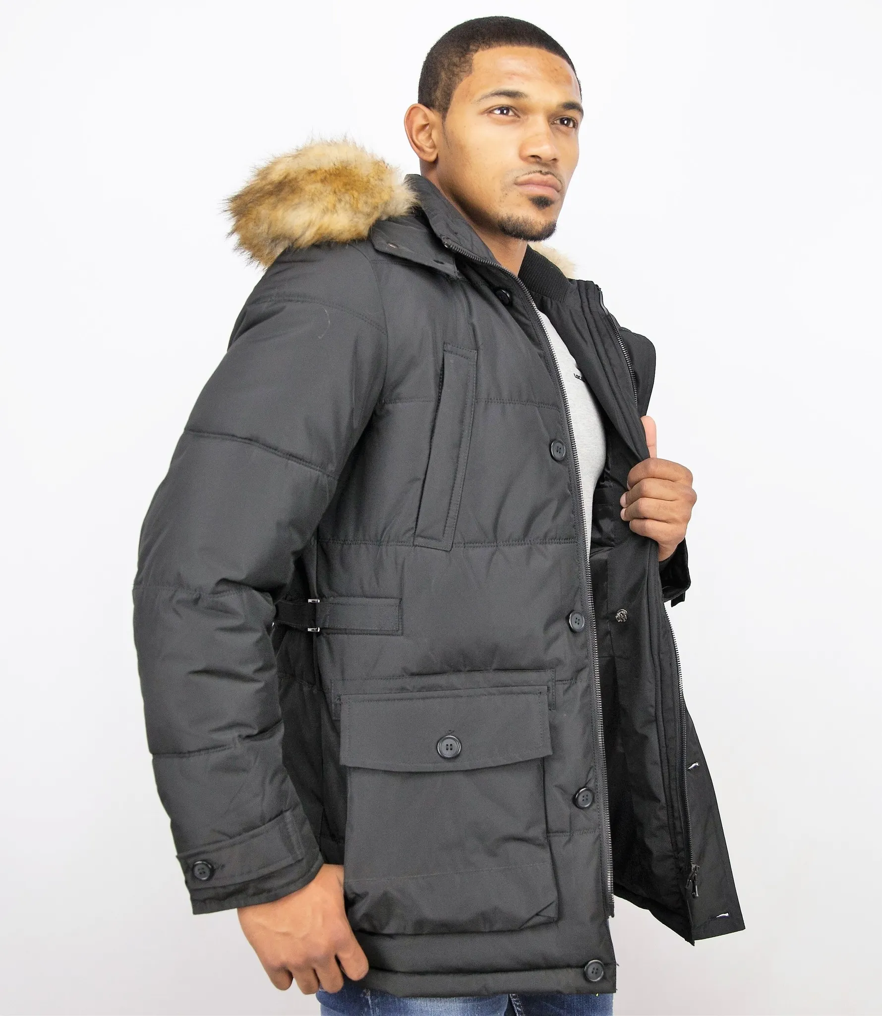 Men Winter Jacket | Warm Winter Coat 4Pocet |