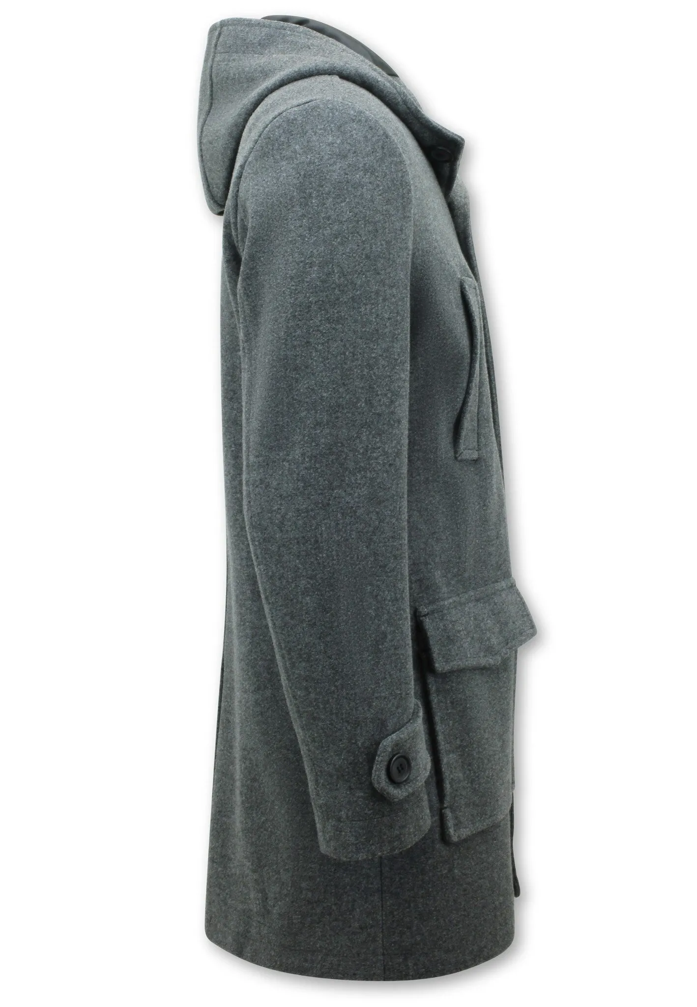 Men's Tailored Winter Coat with Hood |