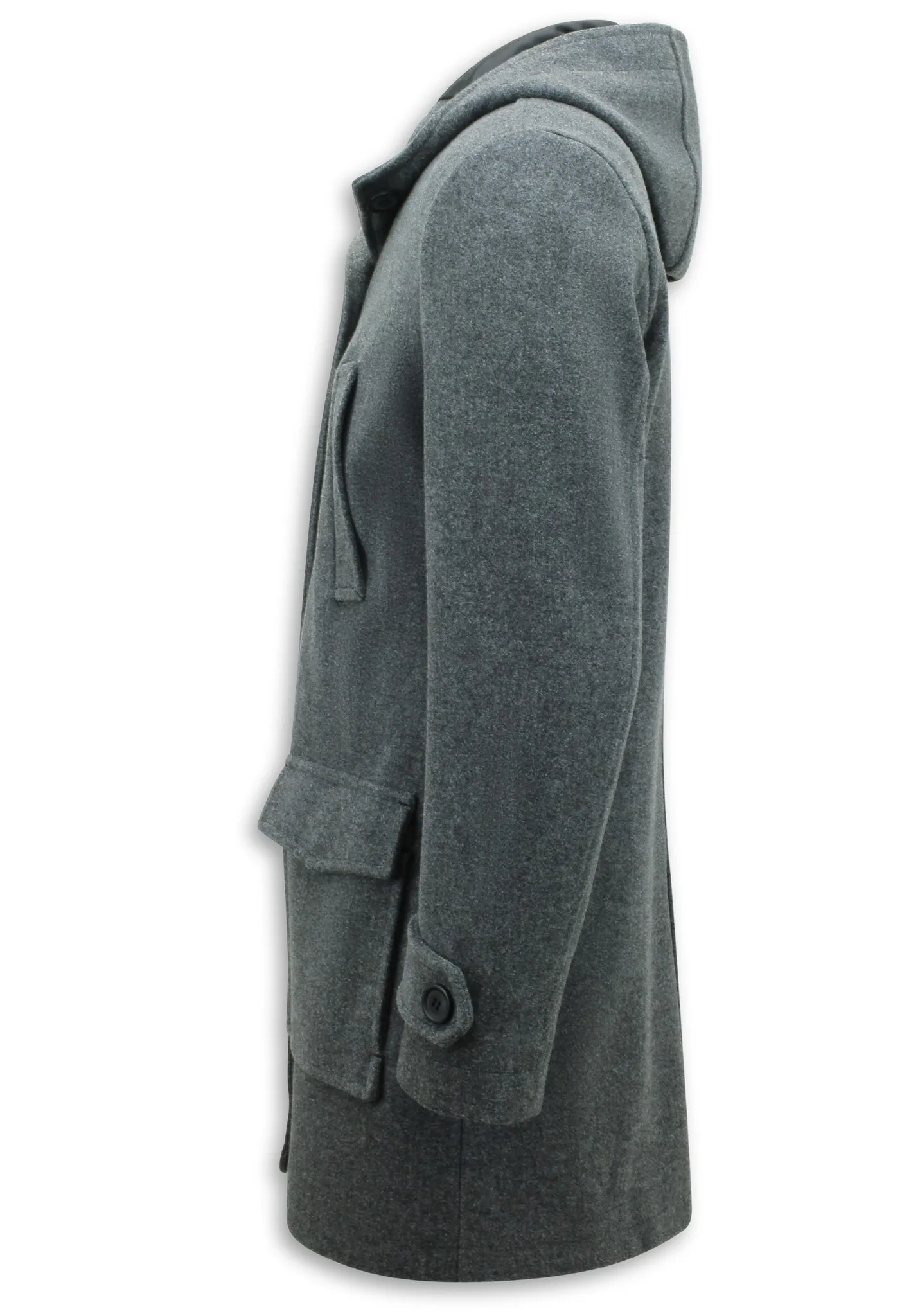 Men's Tailored Winter Coat with Hood |