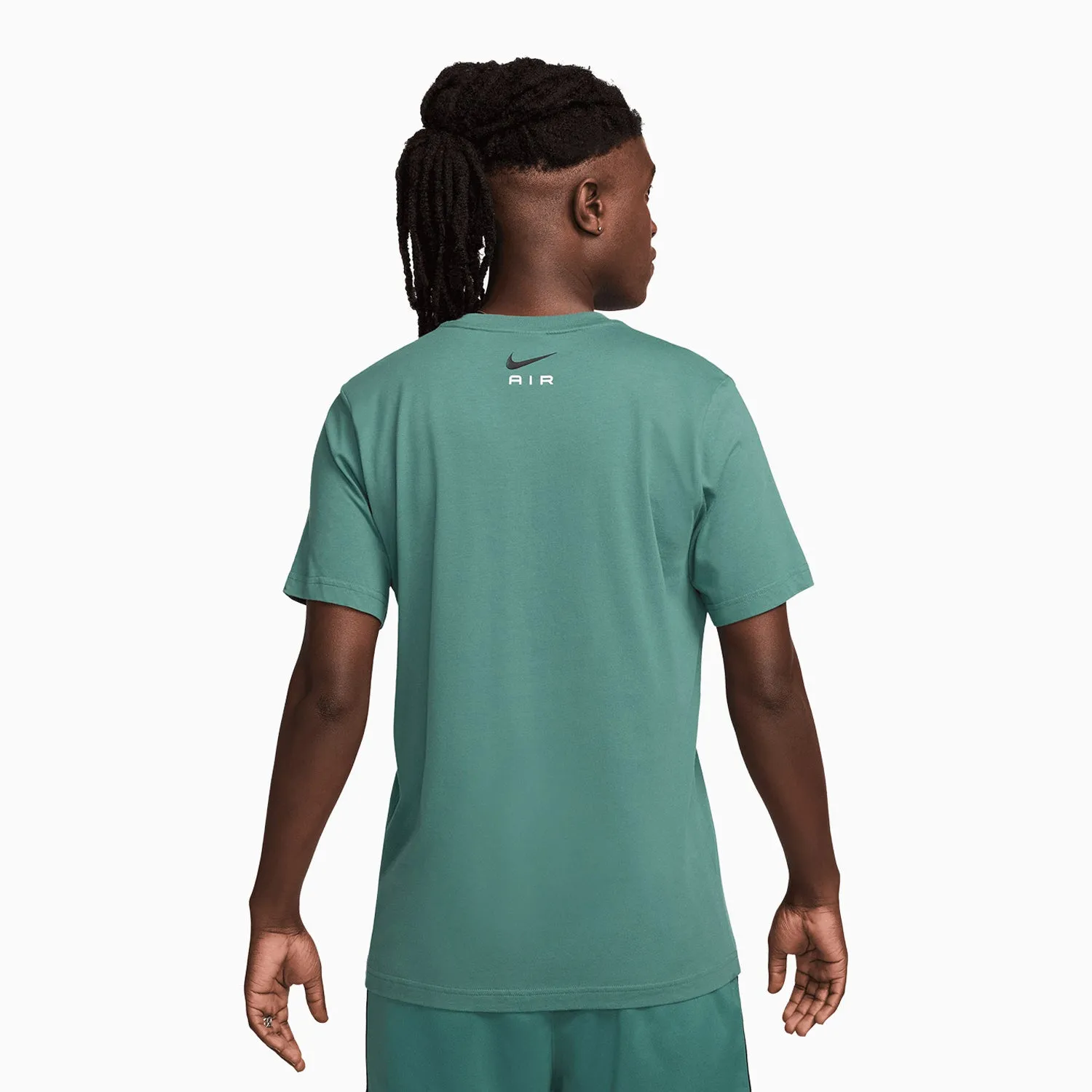 Men's athletic t-shirt and shorts ensemble