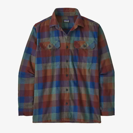 Men's Long-Sleeve Organic Cotton Midweight Fjord Flannel Shirt