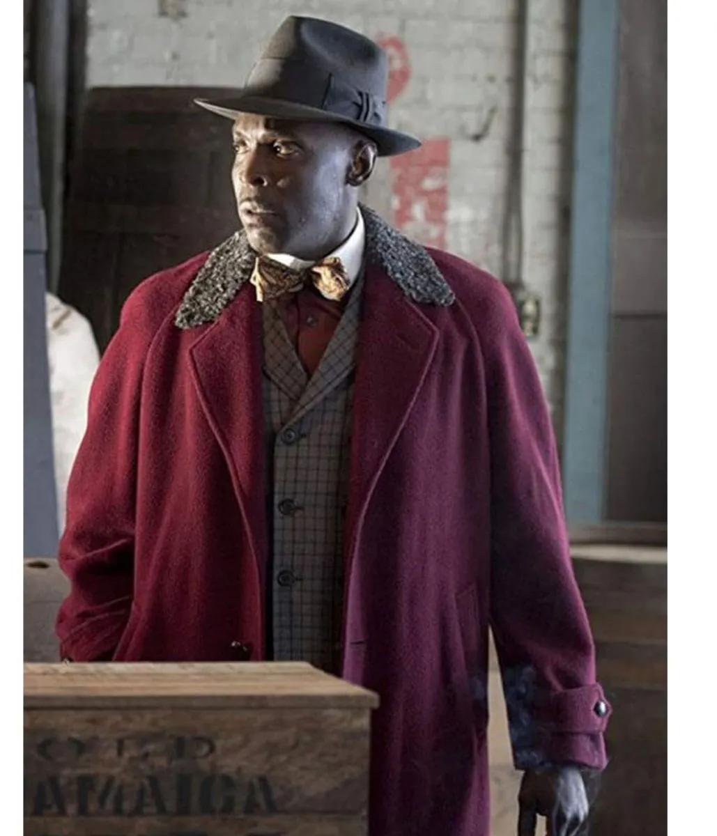 Michael Kenneth Williams Boardwalk Empire Wool Coat