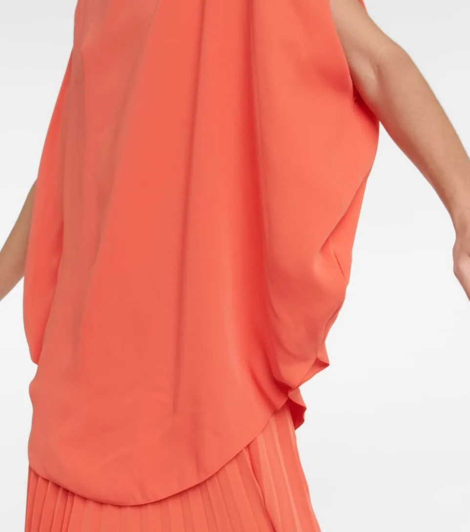 MM6 Maison Margiela  |Sleeveless Plain Medium Oversized Tanks & Camisoles