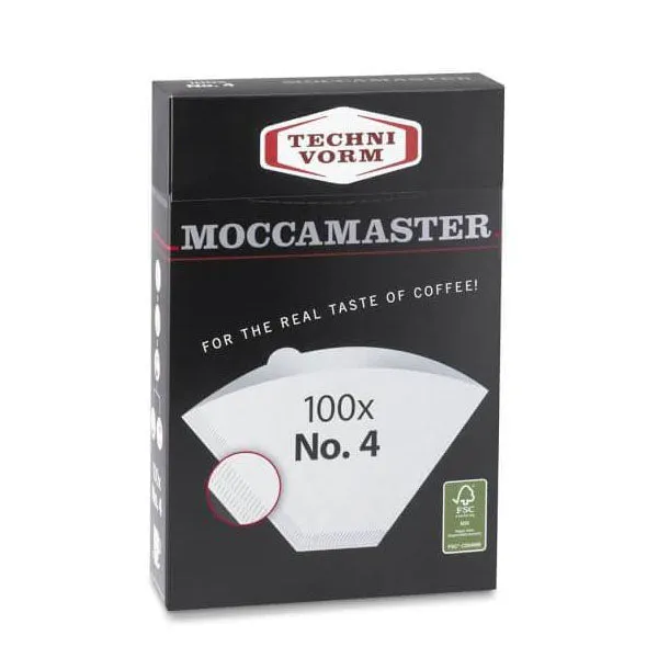 Moccamaster Classic and Thermal Filter Papers - Recommended Filter Size #4