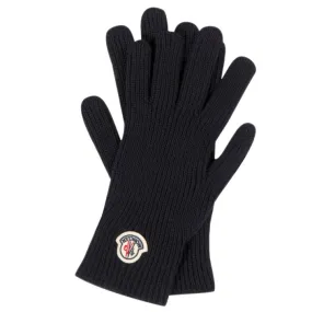 Moncler Knit Gloves Night Blue