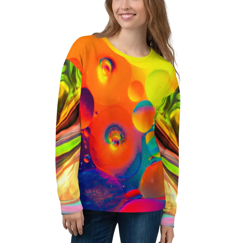 Moon Bubble Sweatshirt - Buy Now! High-Quality Sweatshirts with a Unique Moon Bubble Design