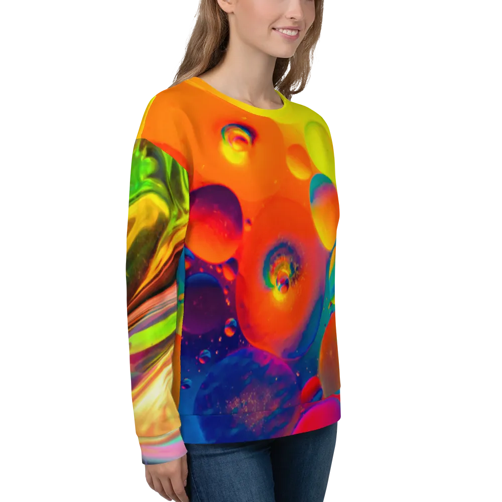 Moon Bubble Sweatshirt - Buy Now! High-Quality Sweatshirts with a Unique Moon Bubble Design