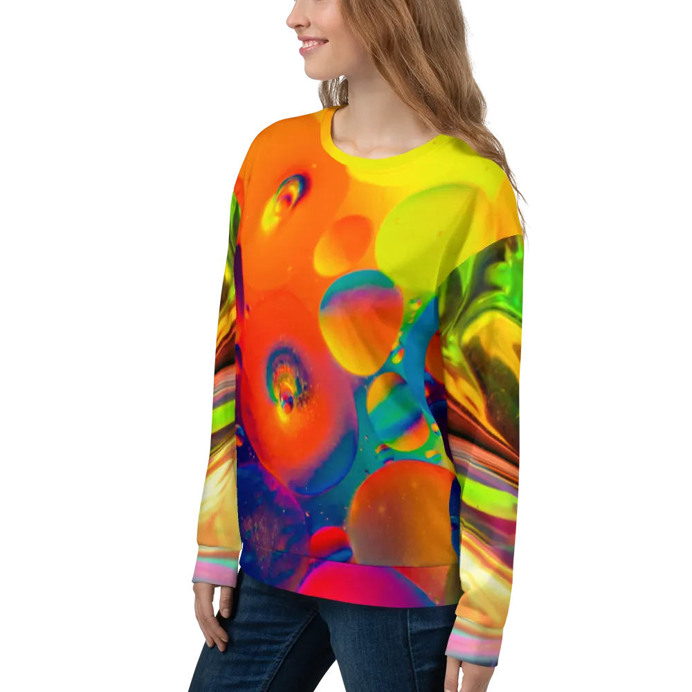 Moon Bubble Sweatshirt - Buy Now! High-Quality Sweatshirts with a Unique Moon Bubble Design