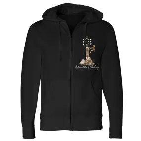 Mountain Climbing Zip-Up Hoodie (Unisex)