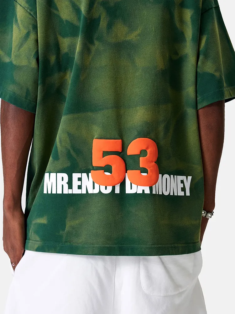 MR. ENJOY DA MONEY  |Crew Neck Camouflage Unisex Sweat Street Style Tie-dye