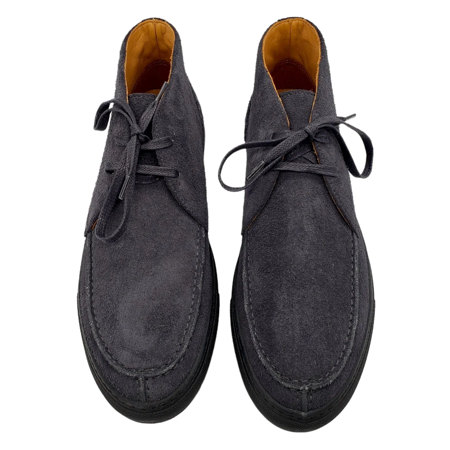 Mr P. Blue Suede Chukka Boots