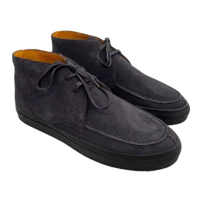 Mr P. Blue Suede Chukka Boots