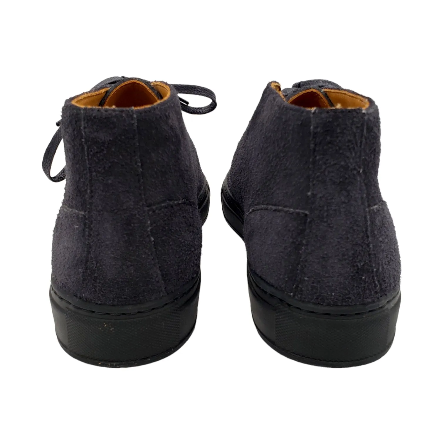 Mr P. Blue Suede Chukka Boots