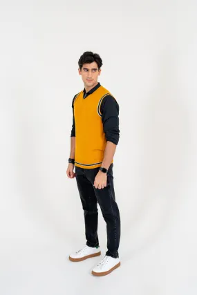 Mustard Sweater Vest