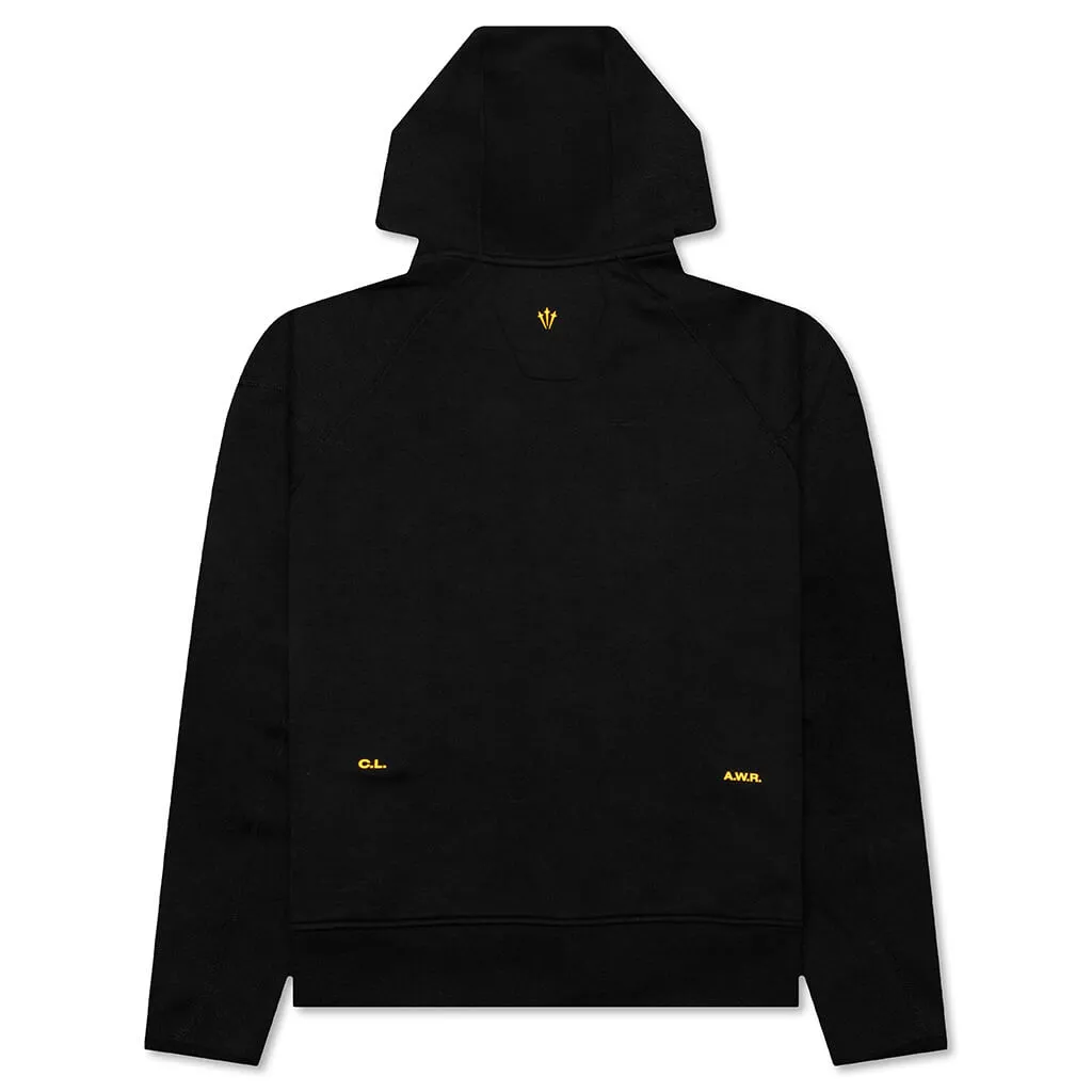 Nike NOCTA Tech Fleece Hoodie Black University Gold