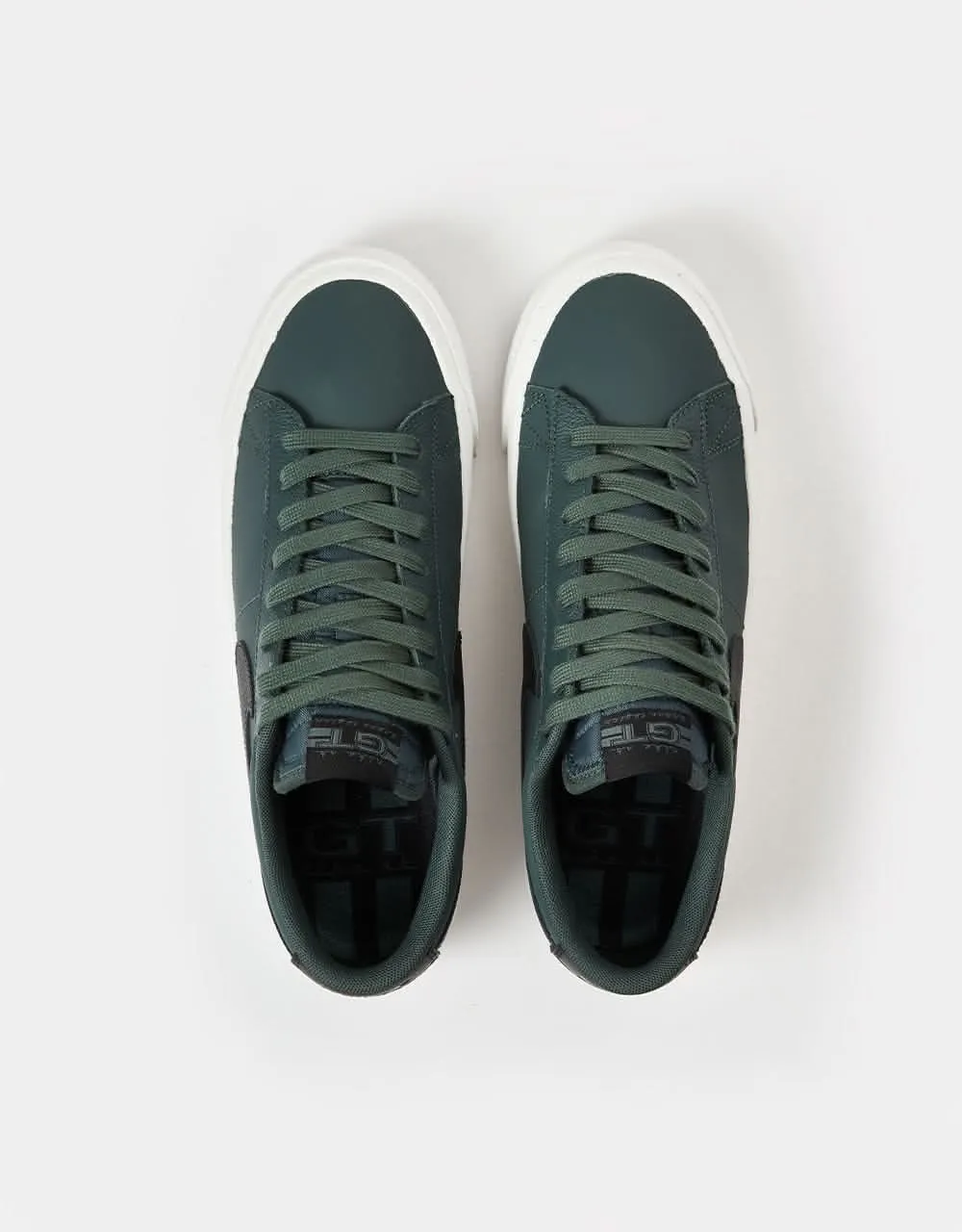 Nike SB Zoom Blazer Low Pro GT Skate Shoes - Vintage Green/Black-Vintage Green