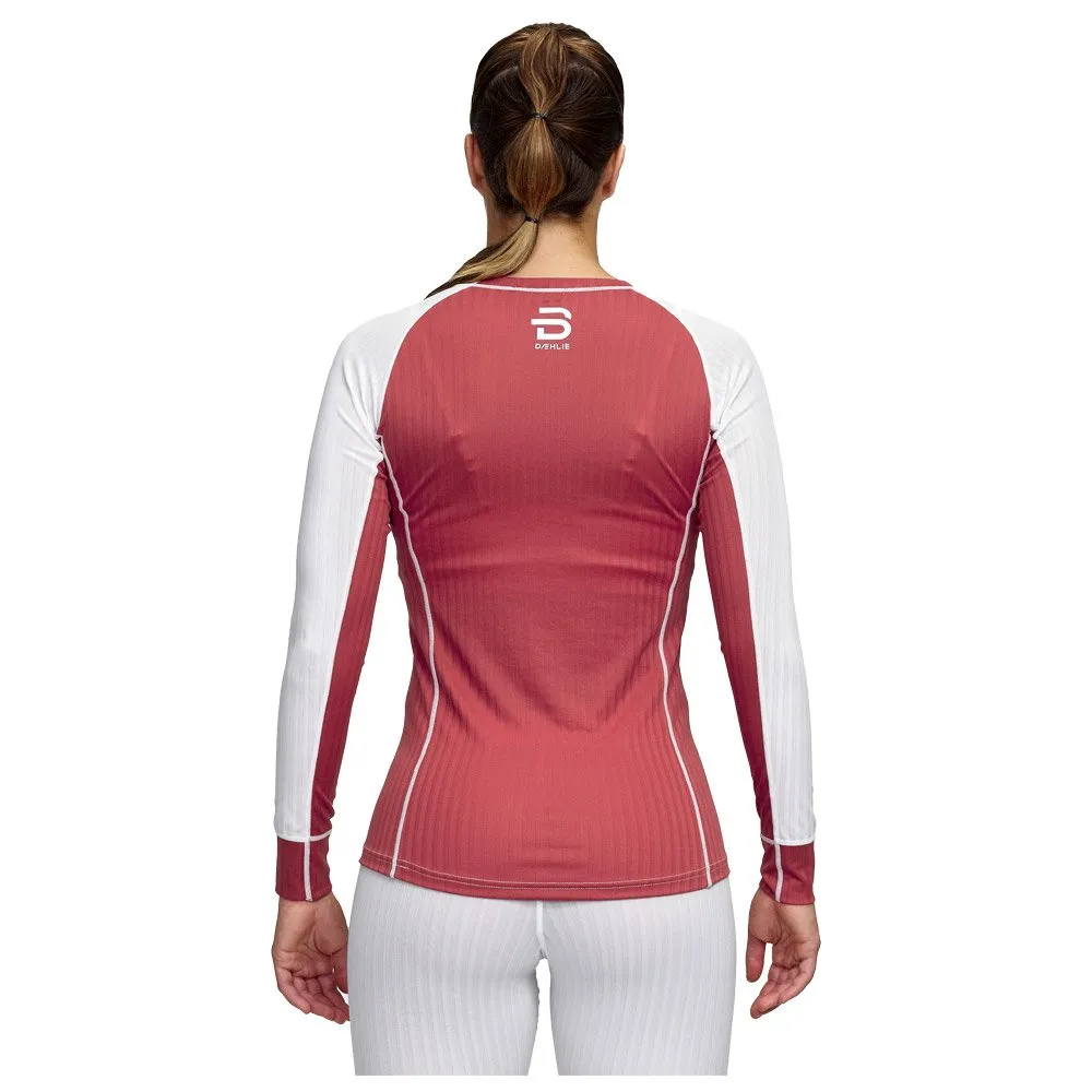 Nordic thermal underwear Bjorn Daehlie ---Endurance Tech Long Sleeve Wmn Dusty Red