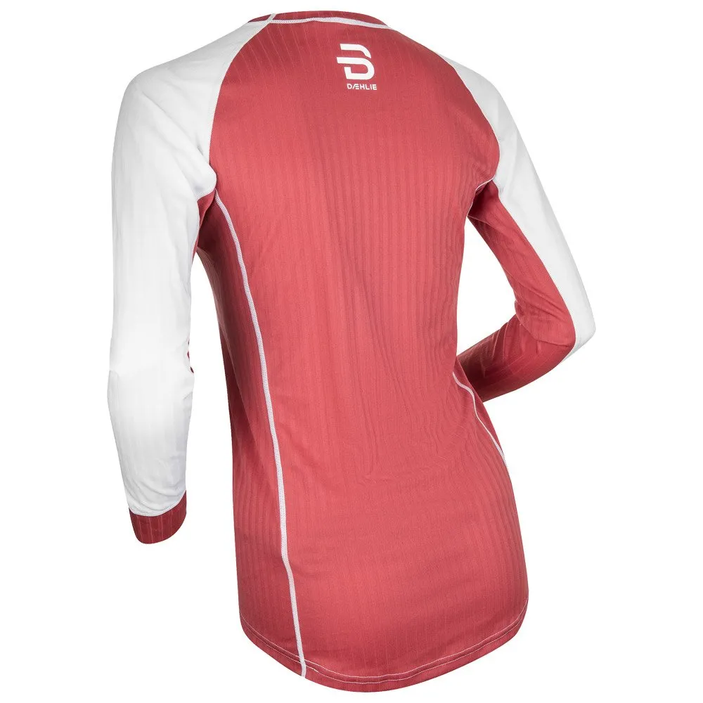 Nordic thermal underwear Bjorn Daehlie ---Endurance Tech Long Sleeve Wmn Dusty Red