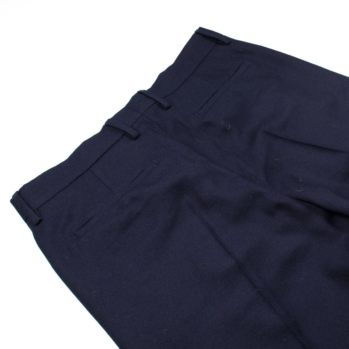 Norse Projects Wool Trousers Navy