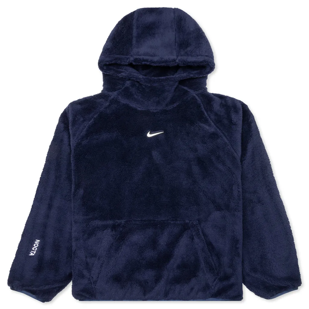 NRG Nocta Fleece Hoodie Women's - Midnight Navy/Wolf Grey