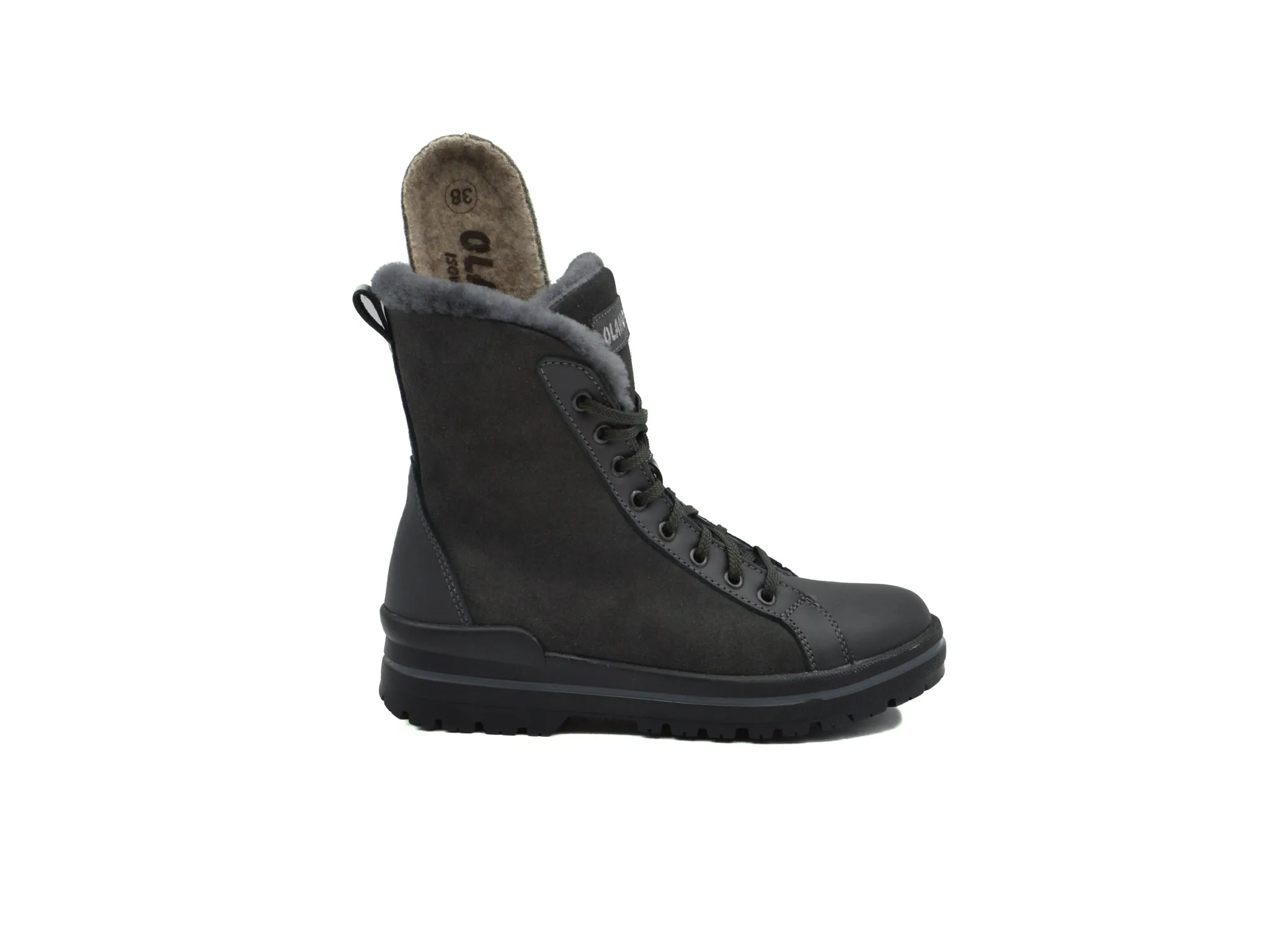 OLANG Zaide Anthracite could be rewritten as OLANG Zaide Anthracite shoes for better Google SEO optimization.