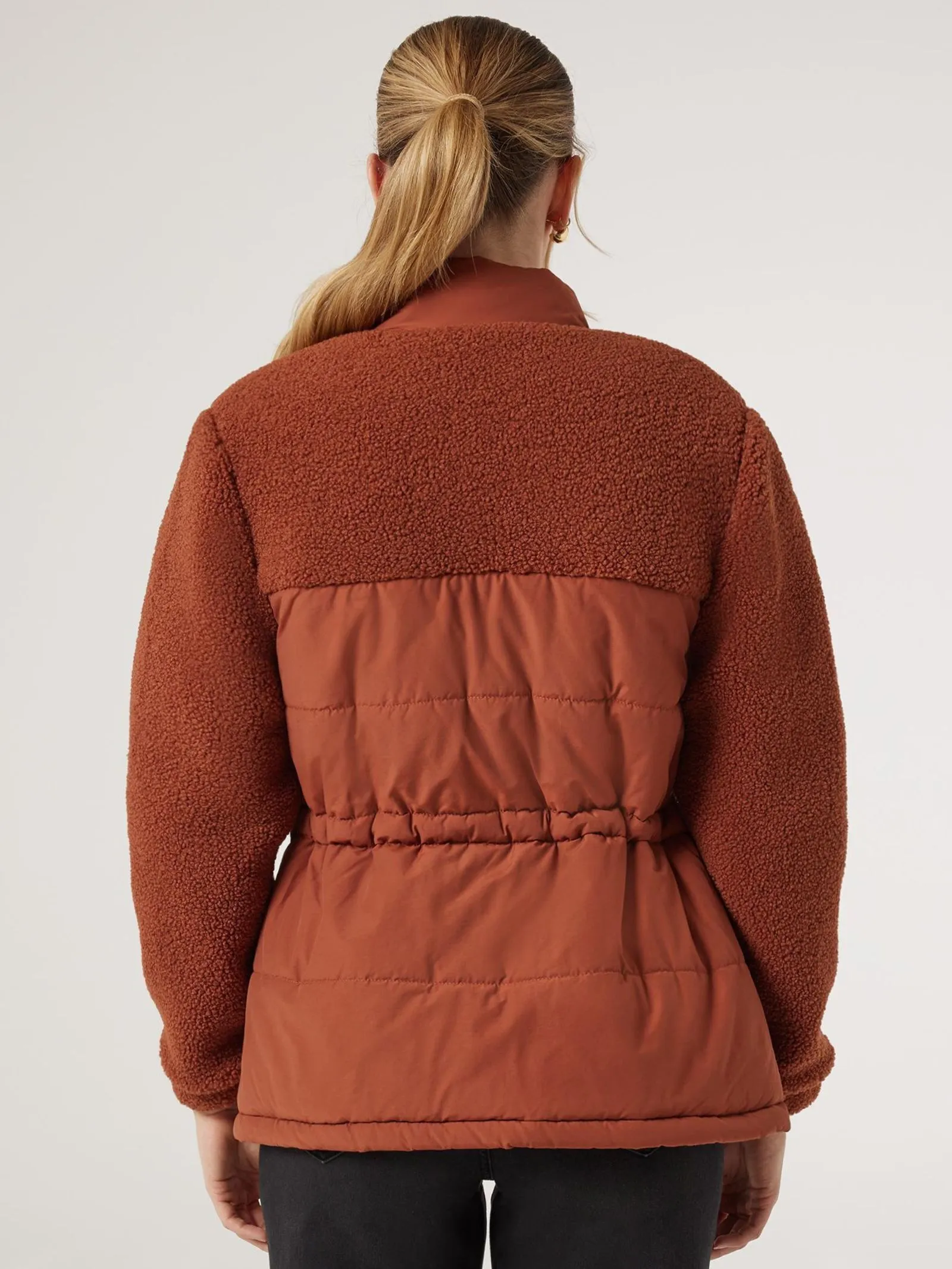 Paige Teddy Puffer Jacket