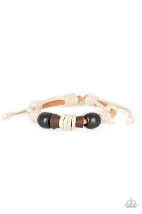 Paparazzi Urban Bracelet in Black - Backwoods