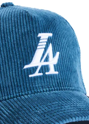 PARADISE LA Blue Corduroy Hat - Reference