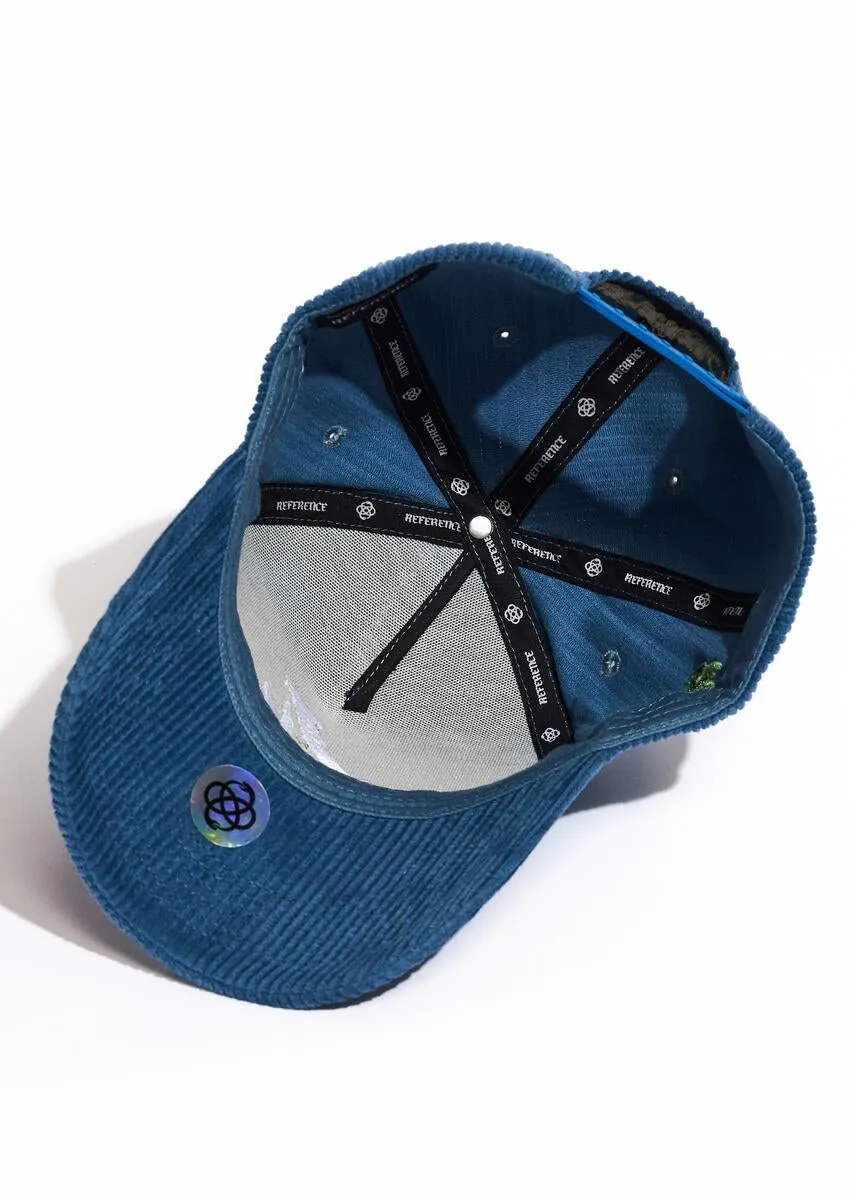 PARADISE LA Blue Corduroy Hat - Reference