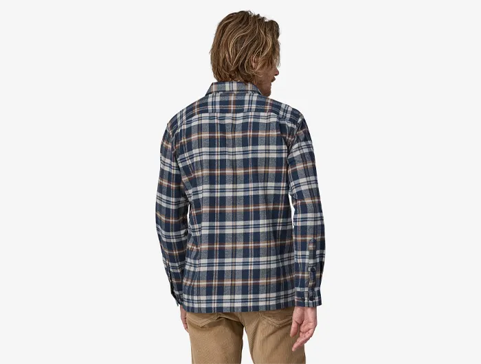 Patagonia Men's Long-Sleeved Organic Cotton Midweight Fjord Flannel Shirt