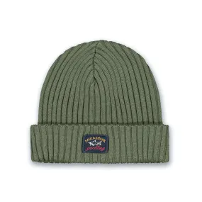 Paul & Shark - Green Logo Beanie