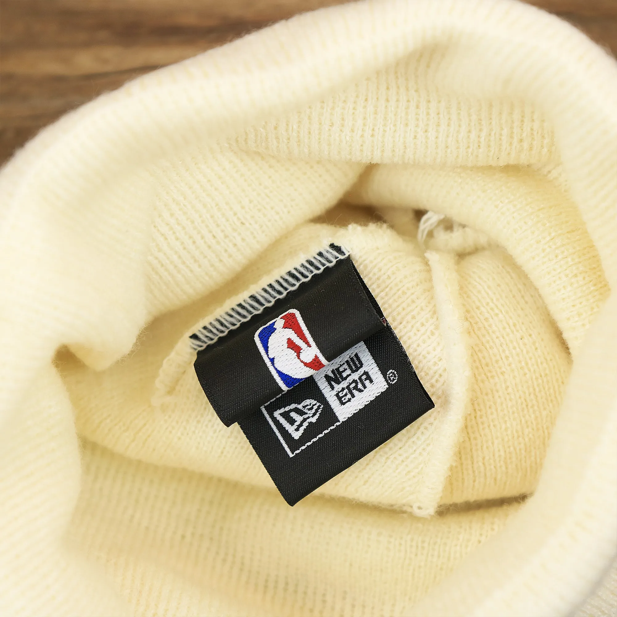 Philadelphia 76ers Liberty Bell Winter Beanie | Cream Beanie