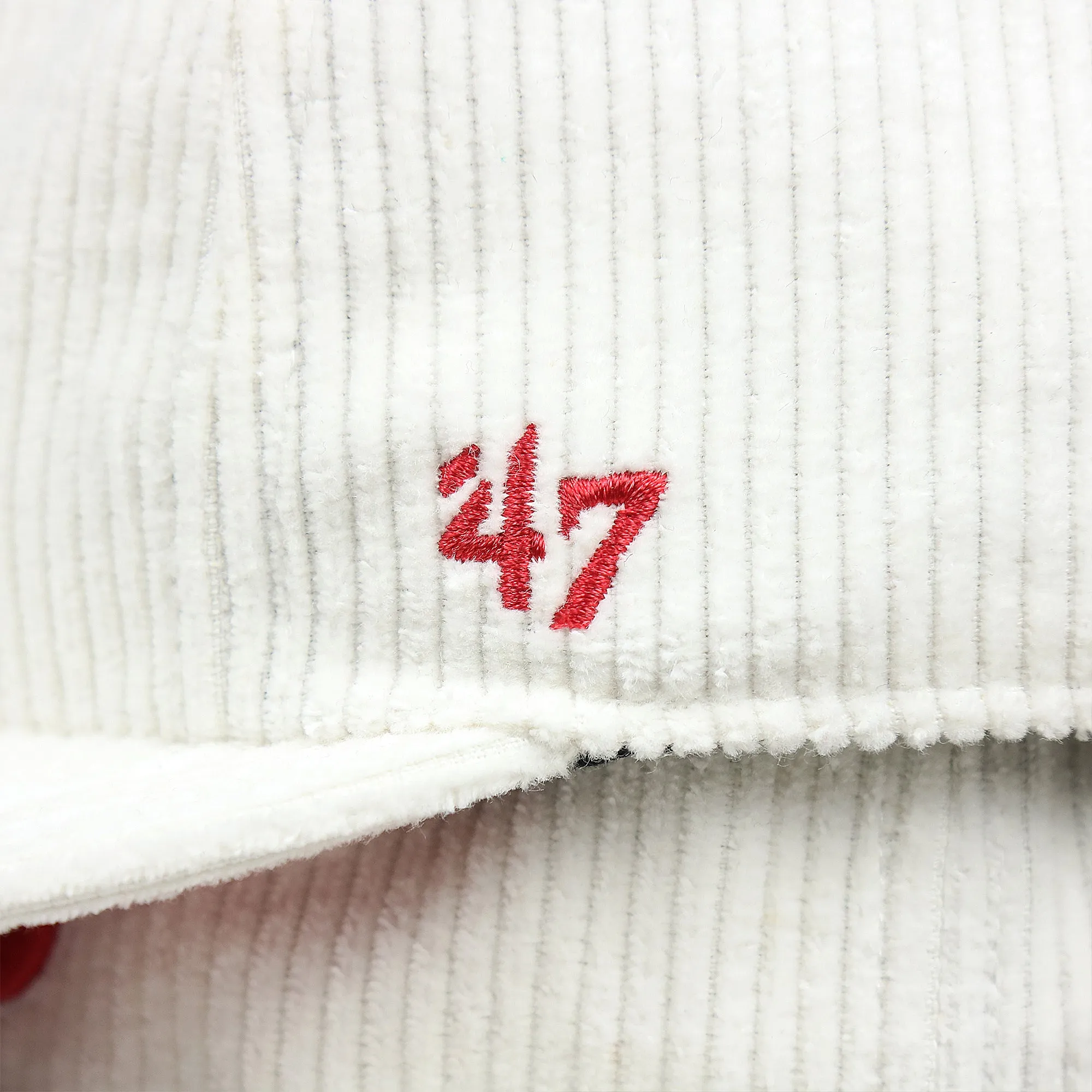 Philadelphia Phillies Corduroy Snapback Hat | White Corduroy Snap Cap - Buy Now