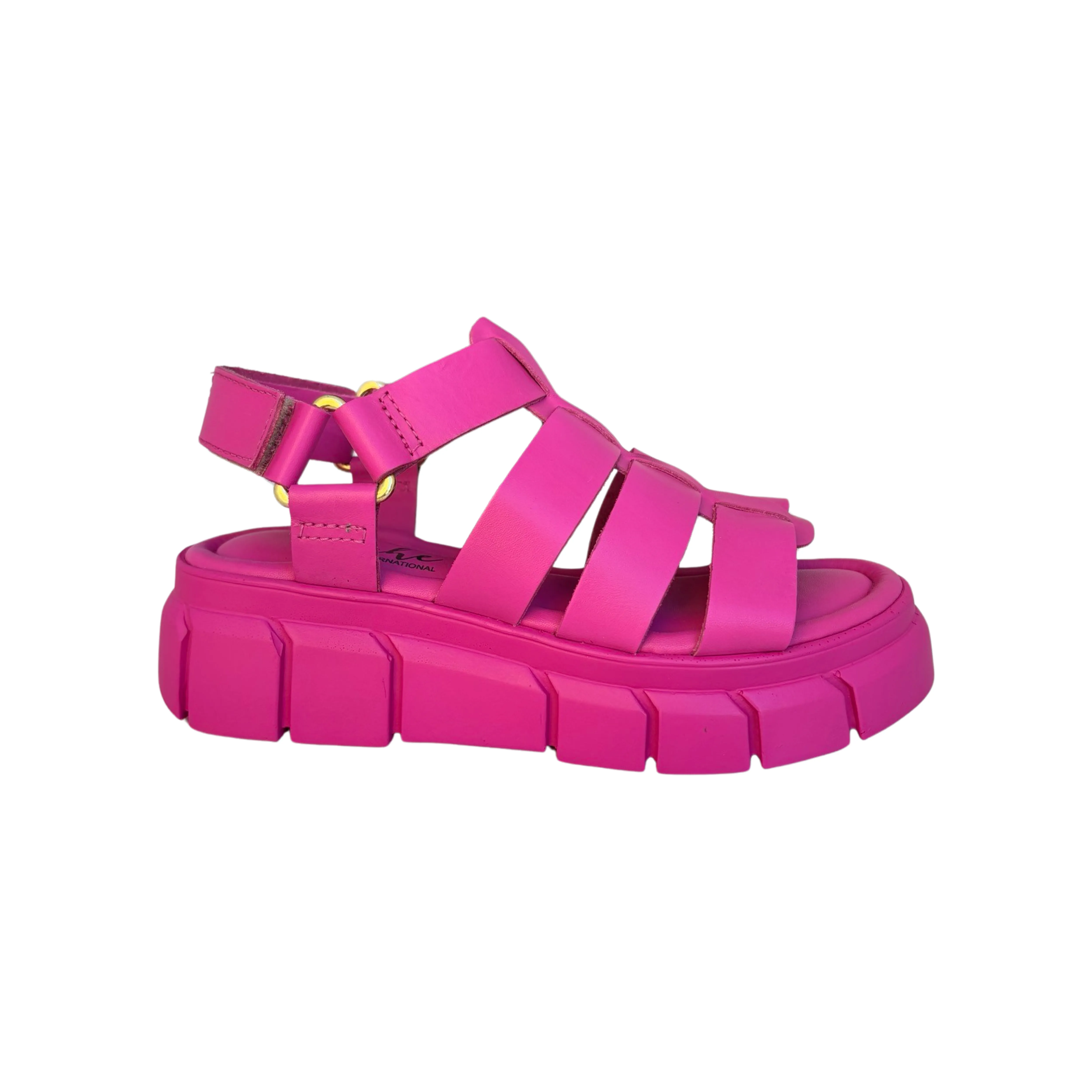 pink beach sandal