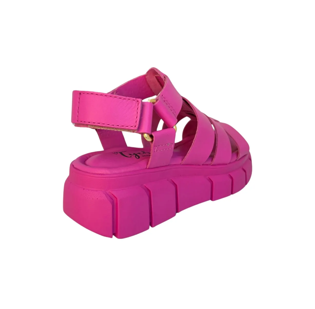 pink beach sandal