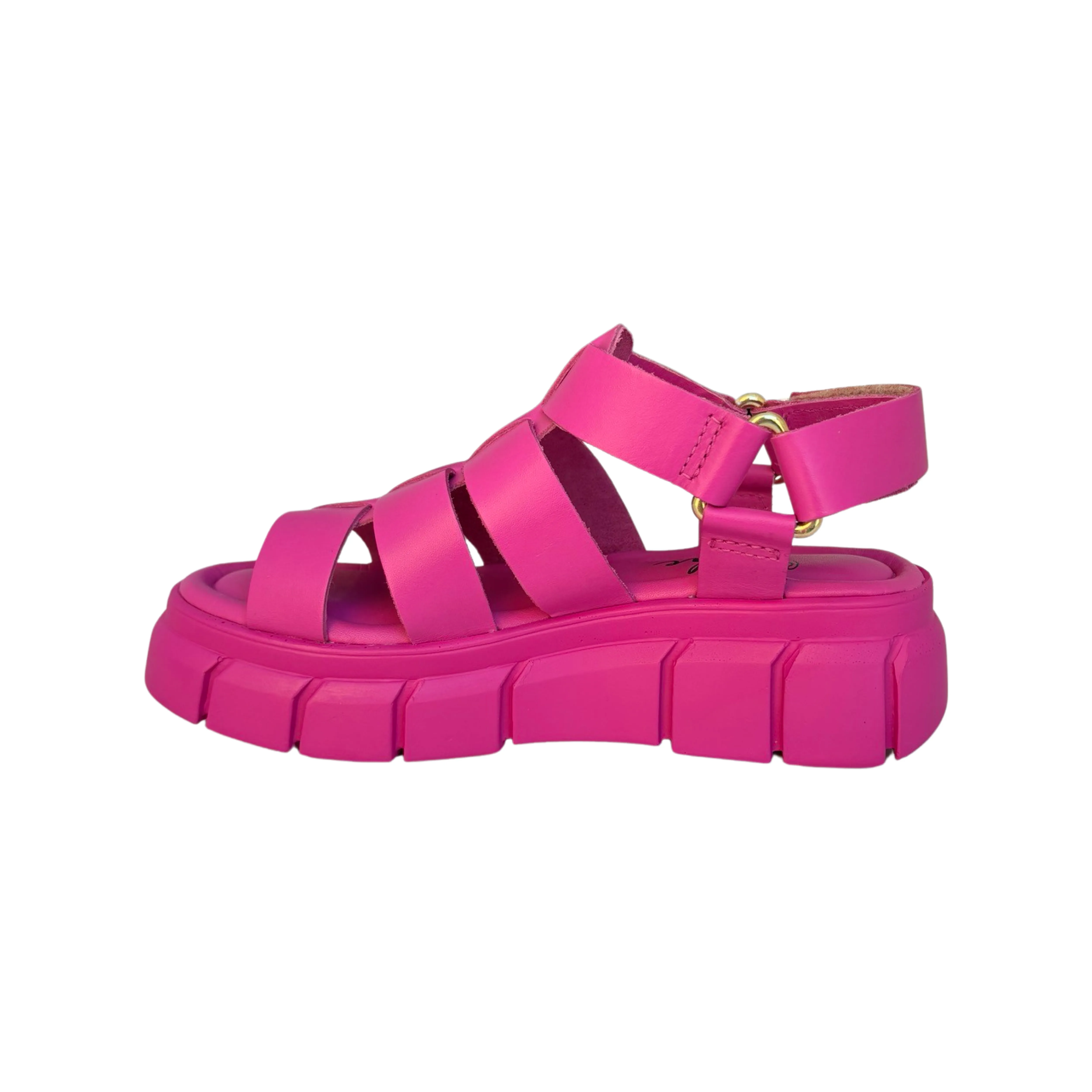 pink beach sandal