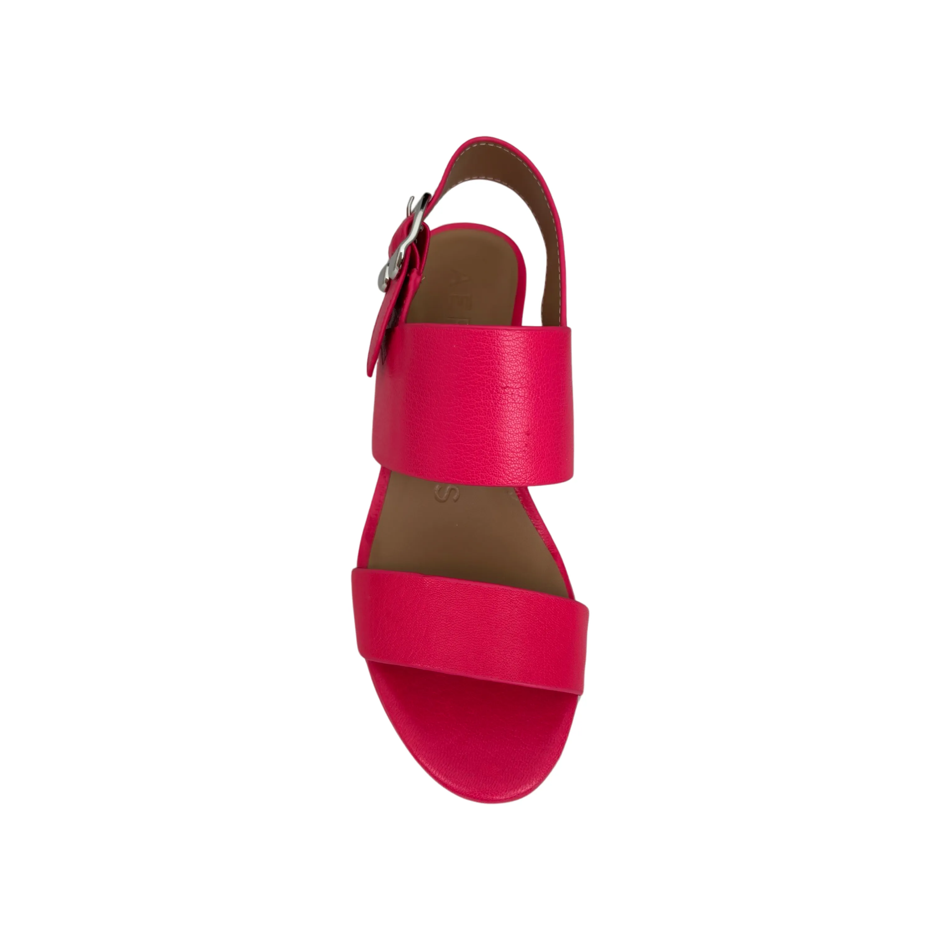 Pink Leather Camera Sandal