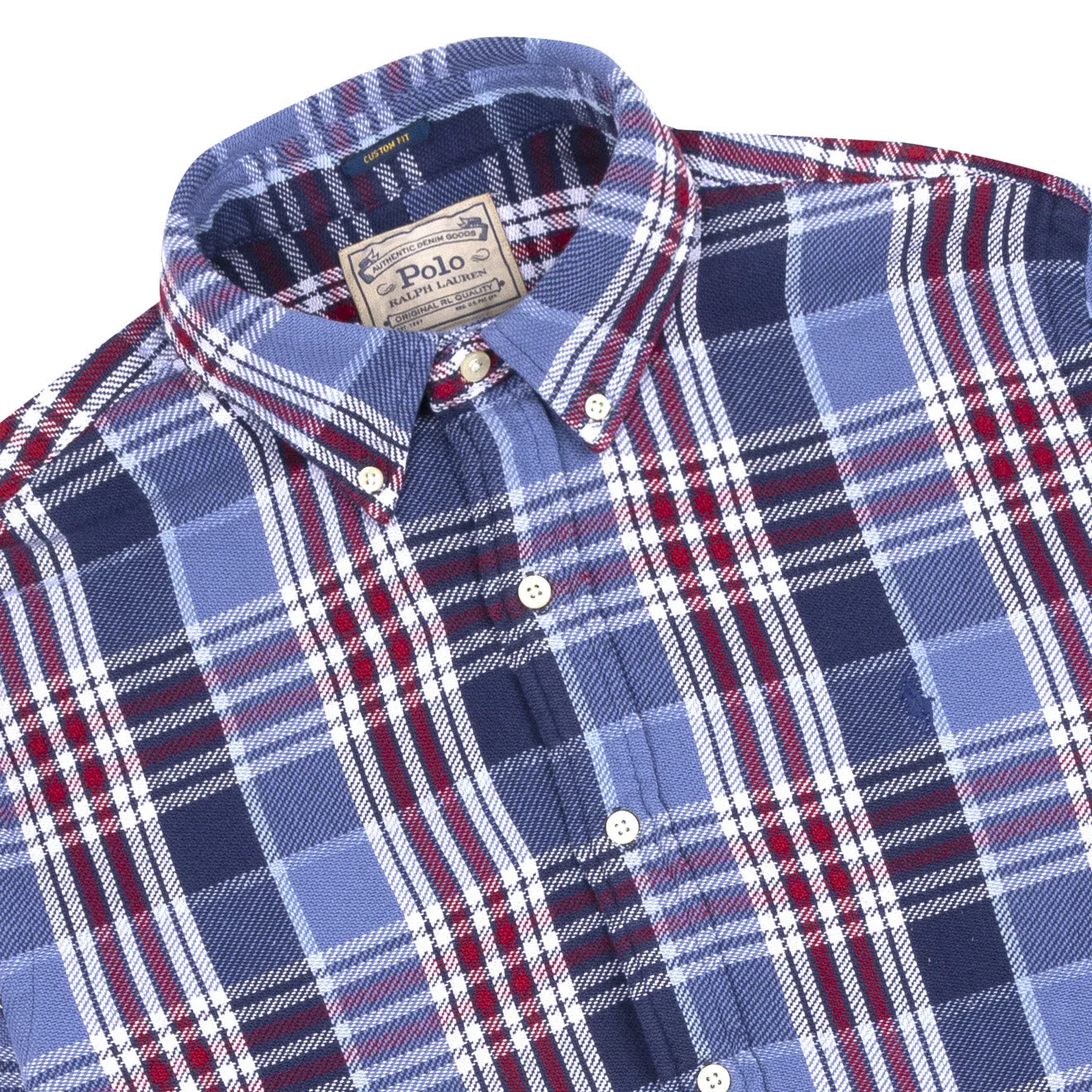 Polo Ralph Lauren Outdoor Flannel Shirt Blue / Red