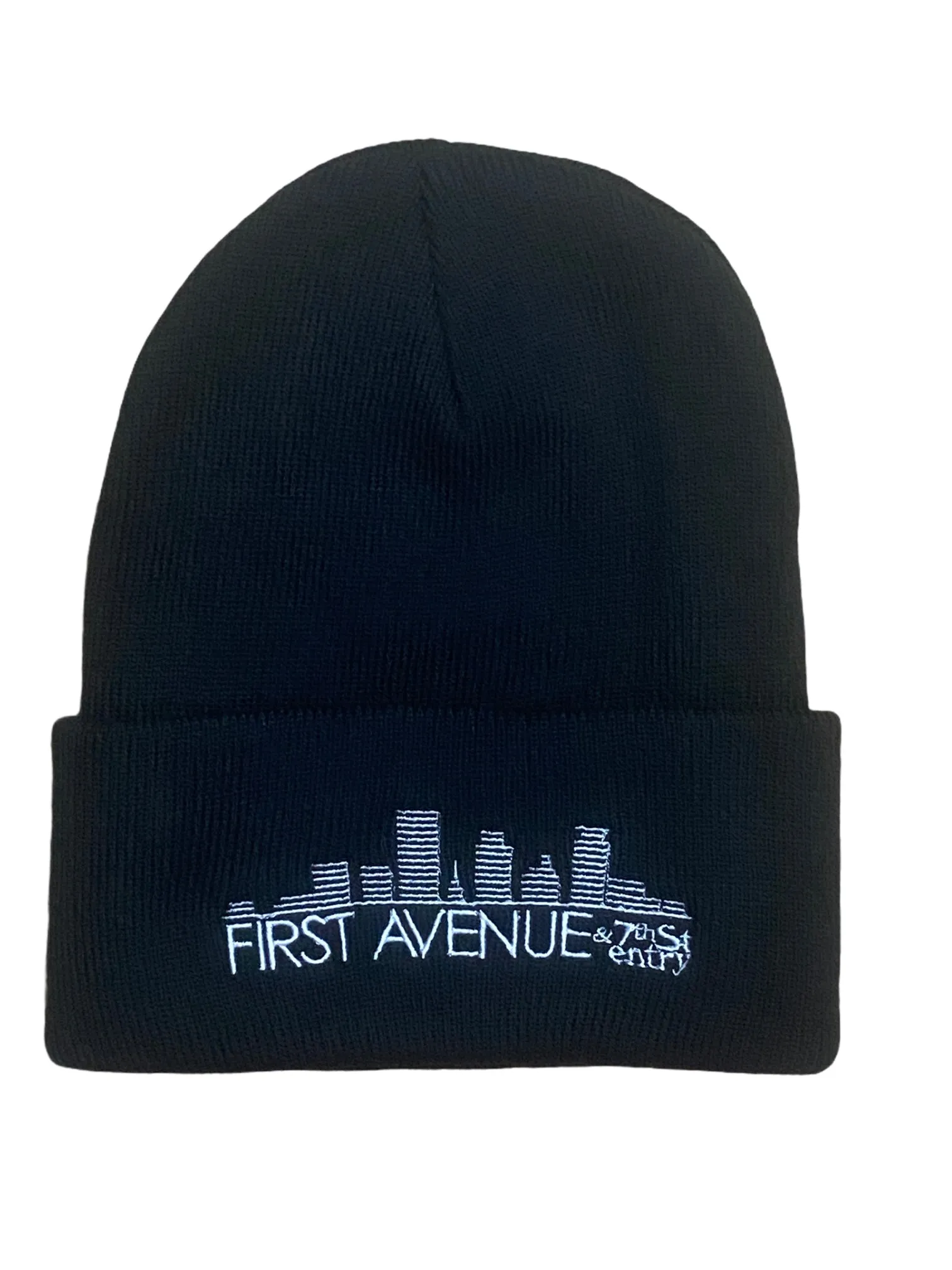 Prince First Avenue Skyline T UP Beanie Hat Embroidery Brand New