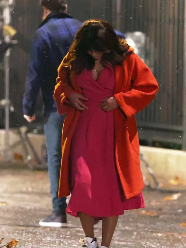 Priyanka Chopra Jonas Love Again Wool Coat