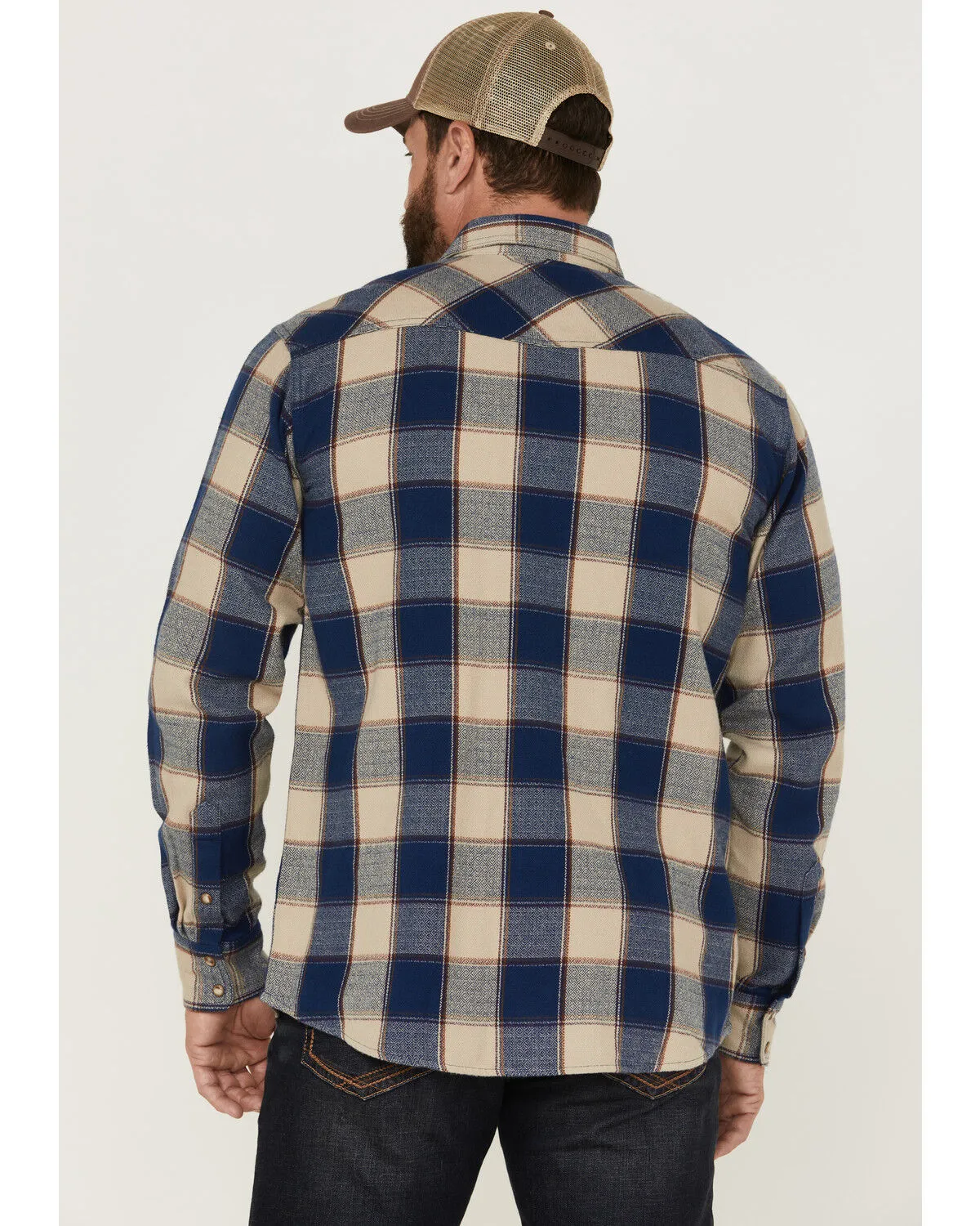 Product Name:  Ariat Men's Howie Retro Plaid Long Sleeve Snap Western Flannel Shirt