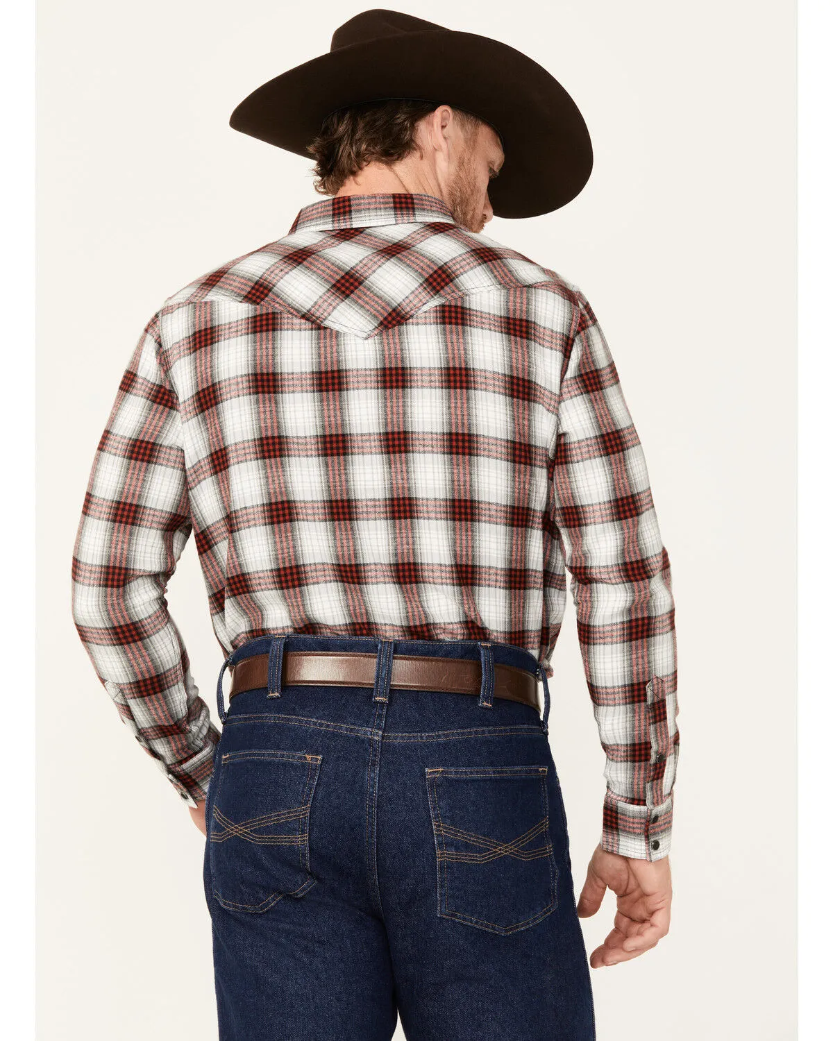 Product Name:  Cody James Men's Alrighty Plaid Print Long Sleeve Snap Western Flannel Shirt