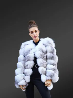 Real Fox Fur Winter Coat for Women