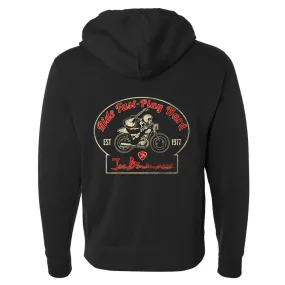 Rebel with a Cause Zip-Up Hoodie (Unisex)